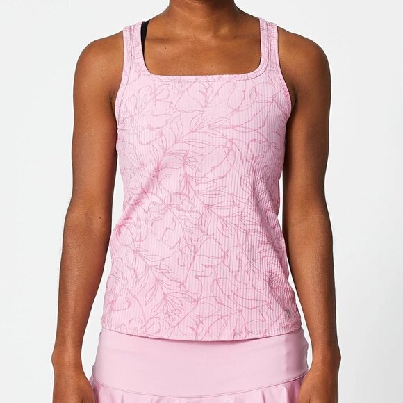 🔥🔥SALE🔥🔥Eleven By Venus Williams Pink Cross Court Tank - Picture 2 of 5